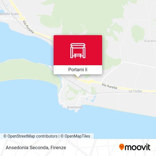 Mappa Ansedonia Seconda