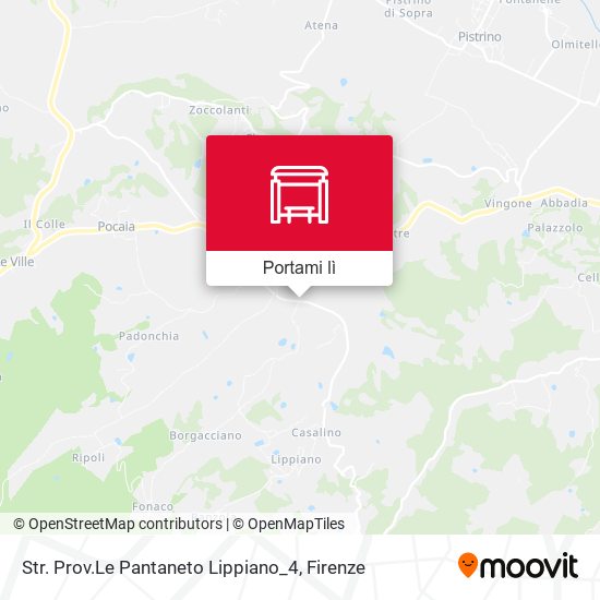 Mappa Str. Prov.Le Pantaneto Lippiano_4