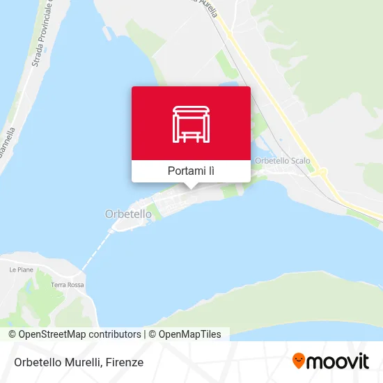Mappa Orbetello Murelli