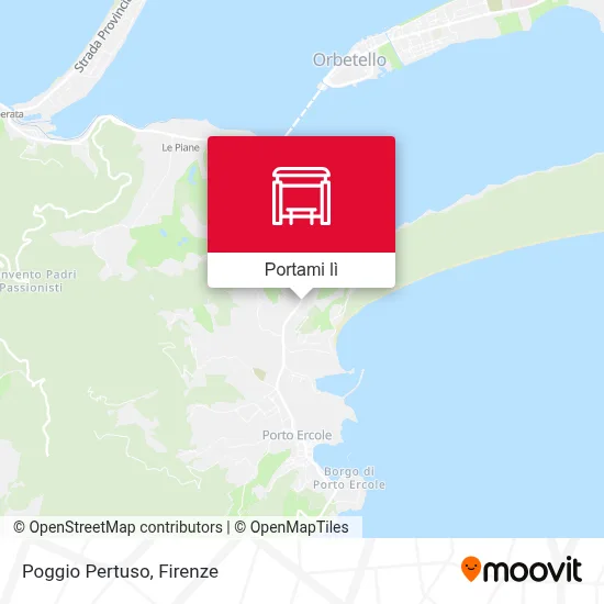 Mappa Poggio Pertuso