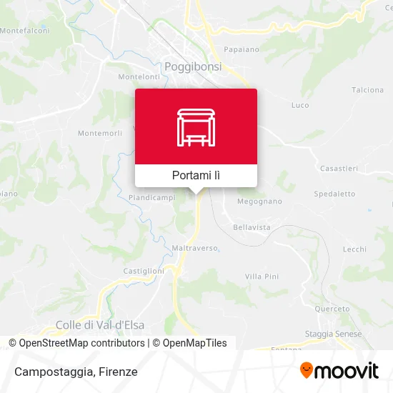 Mappa Campostaggia