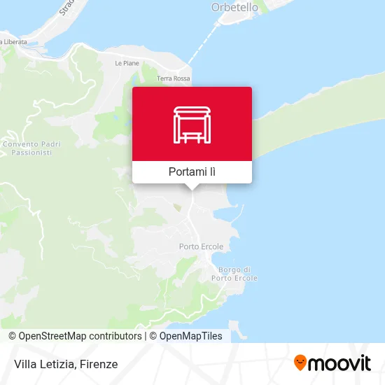Mappa Villa Letizia