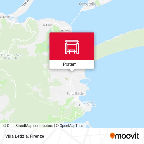 Mappa Villa Letizia