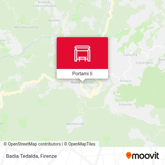 Mappa Badia Tedalda