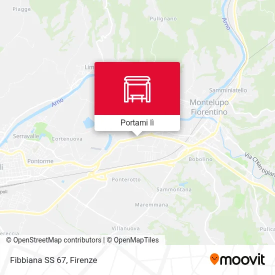 Mappa Fibbiana SS 67