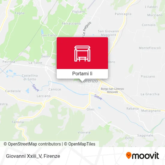 Mappa Giovanni Xxiii_V