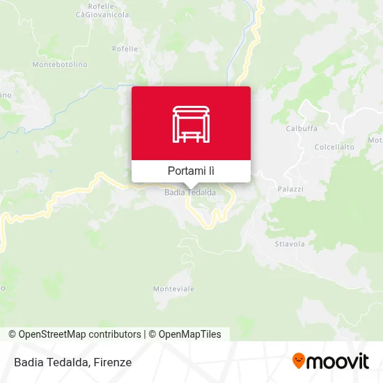 Mappa Badia Tedalda