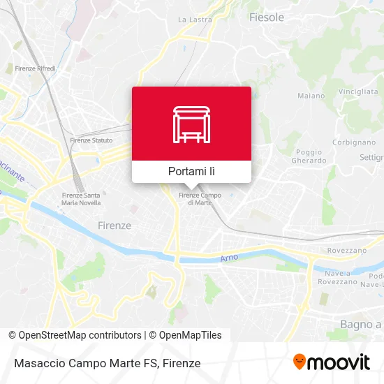 Mappa Masaccio Campo Marte FS