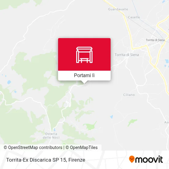 Mappa Torrita-Ex Discarica SP 15