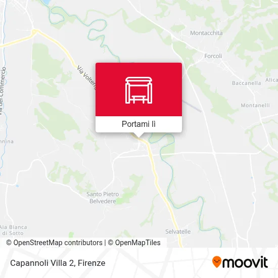 Mappa Capannoli Villa 2