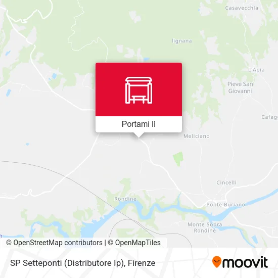Mappa SP Setteponti (Distributore Ip)