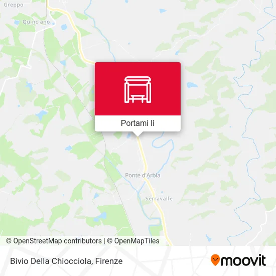 Mappa Bivio Della Chiocciola
