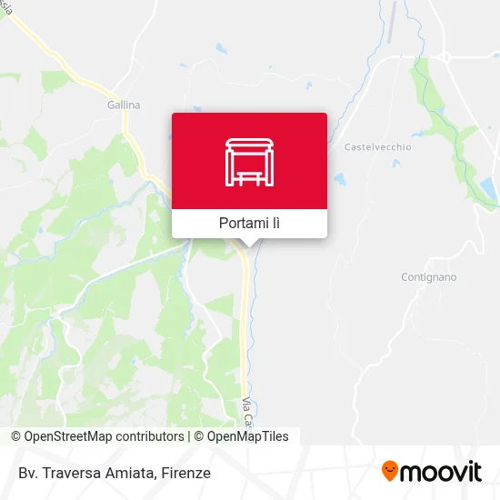 Mappa Bv. Traversa Amiata