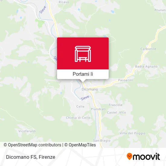Mappa Dicomano FS