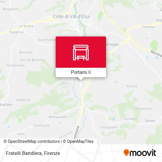 Mappa Fratelli Bandiera