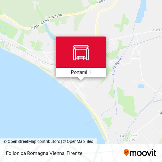 Mappa Follonica Romagna Vienna