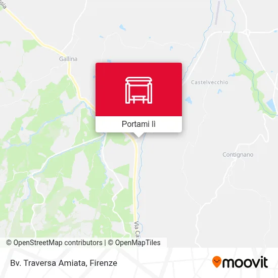 Mappa Bv. Traversa Amiata