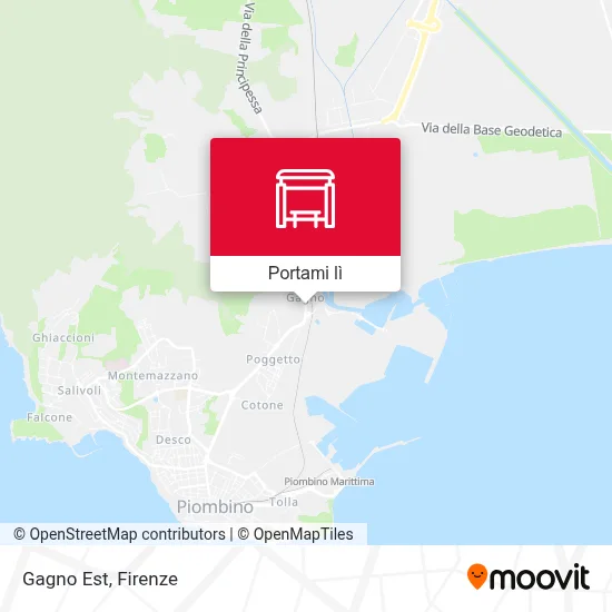 Mappa Gagno Est