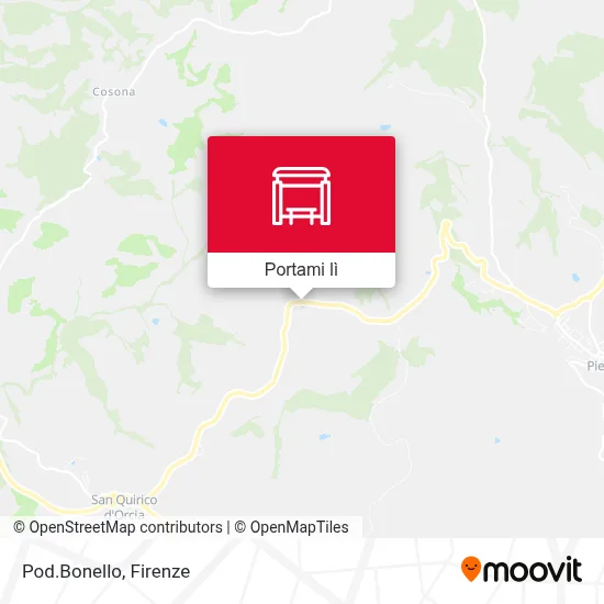 Mappa Pod.Bonello