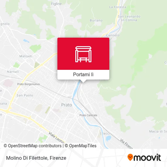 Mappa Molino Di Filettole
