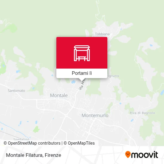 Mappa Montale Filatura