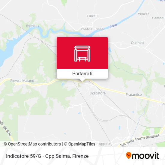 Mappa Indicatore 59/G - Opp Saima