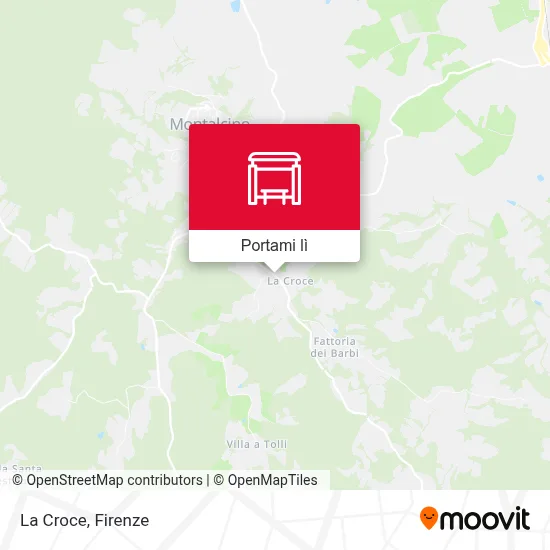 Mappa La Croce