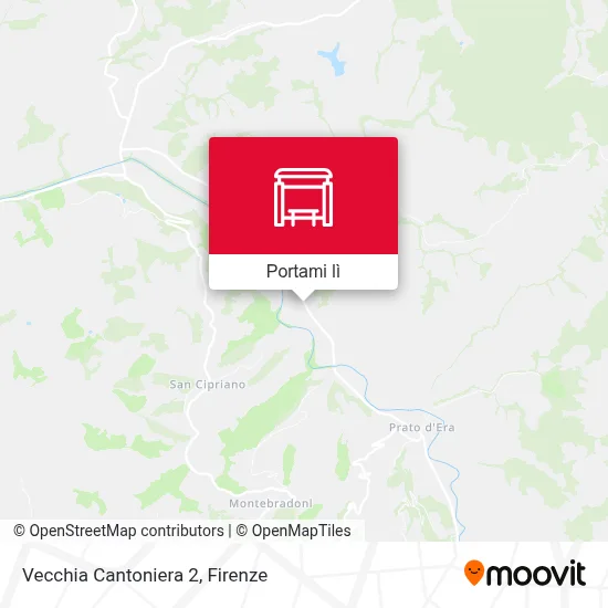 Mappa Vecchia Cantoniera 2