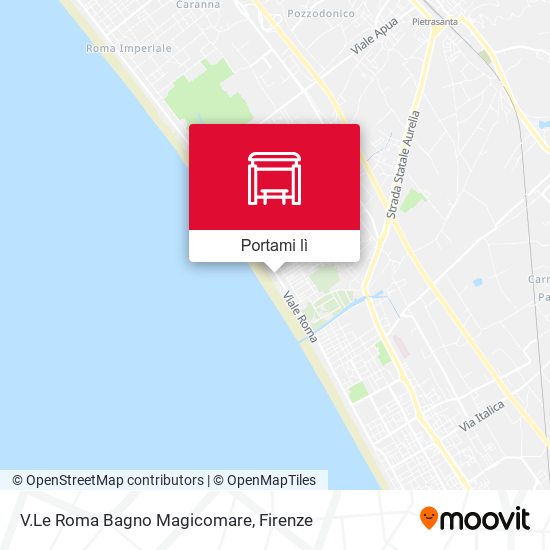 Mappa V.Le Roma Bagno Magicomare