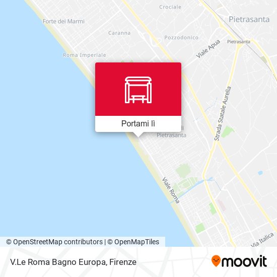 Mappa V.Le Roma Bagno Europa