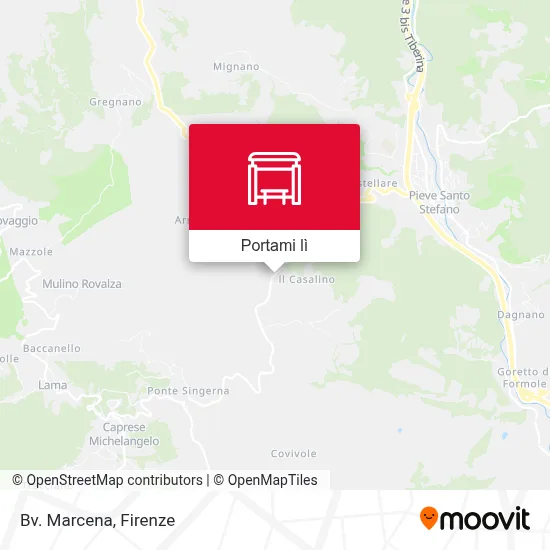 Mappa Bv. Marcena