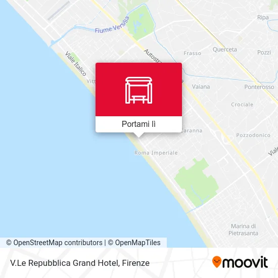 Mappa V.Le Repubblica Grand Hotel