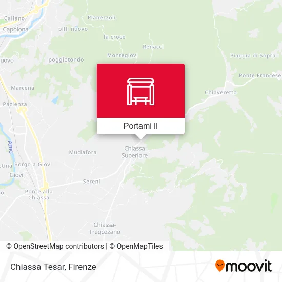 Mappa Chiassa Tesar