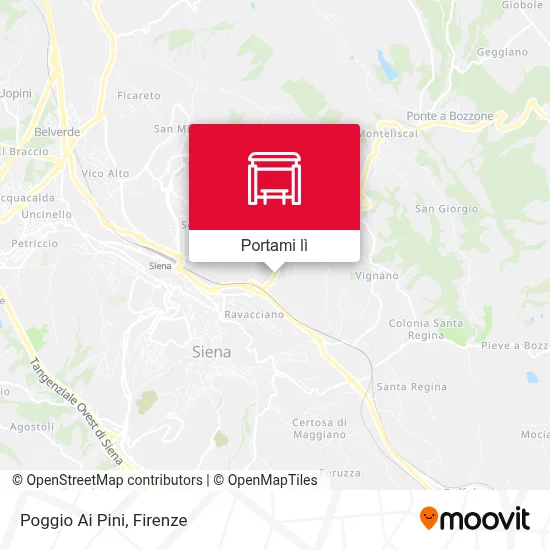 Mappa Poggio Ai Pini