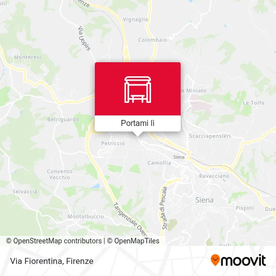 Mappa Via Fiorentina