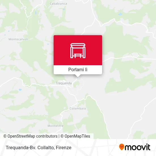 Mappa Trequanda-Bv. Collalto