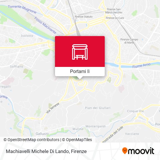 Mappa Machiavelli Michele Di Lando