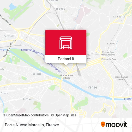 Mappa Porte Nuove Marcello
