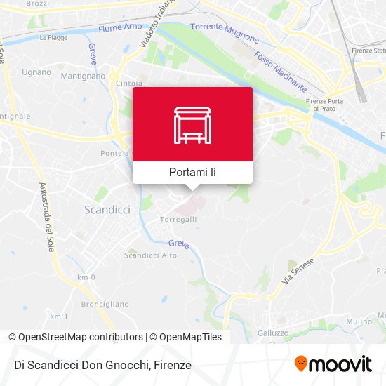 Mappa Di Scandicci Don Gnocchi