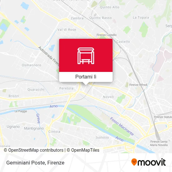 Mappa Geminiani Poste