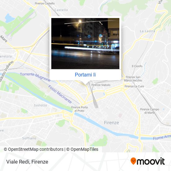 Mappa Viale Redi