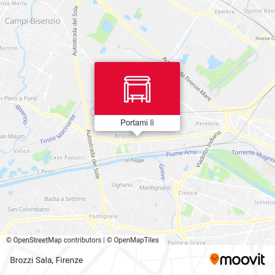 Mappa Brozzi Sala