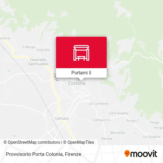 Mappa Provvisorio Porta Colonia