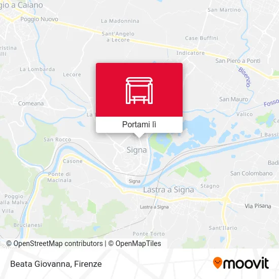 Mappa Beata Giovanna