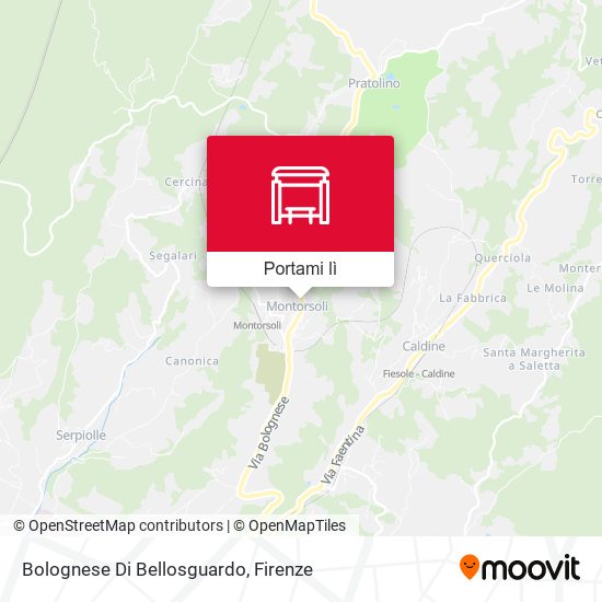 Mappa Bolognese Di Bellosguardo