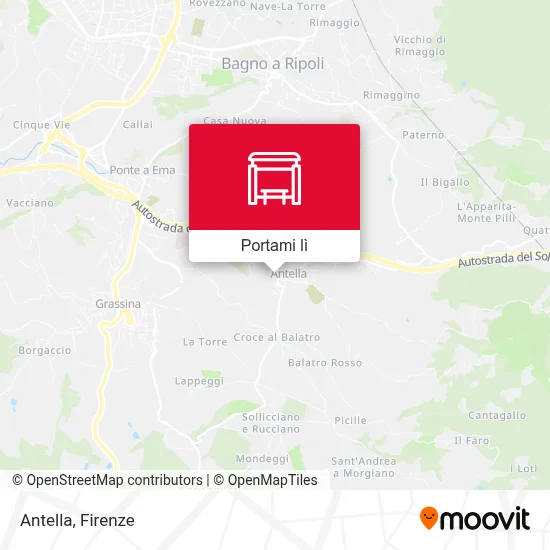 Mappa Antella