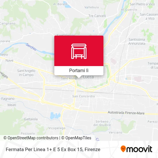 Mappa Fermata Per Linea 1+ E 5 Ex Box 15
