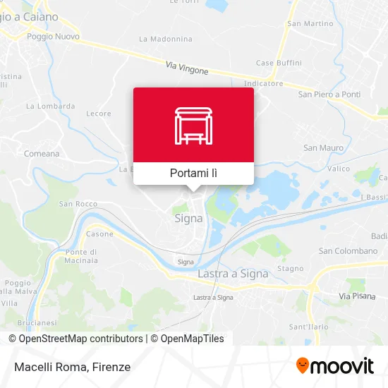 Mappa Macelli Roma