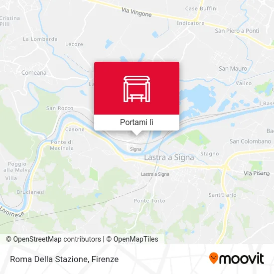 Mappa Roma Della Stazione