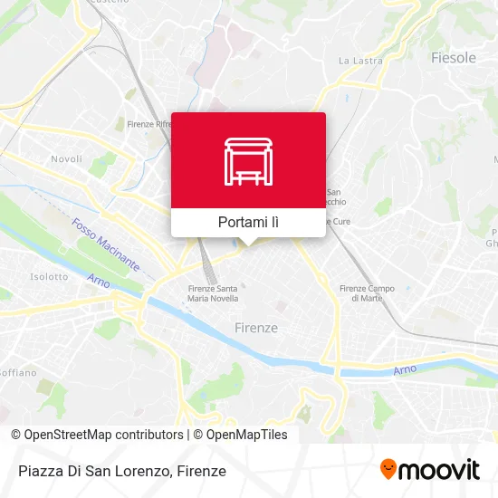 Mappa Piazza Di San Lorenzo